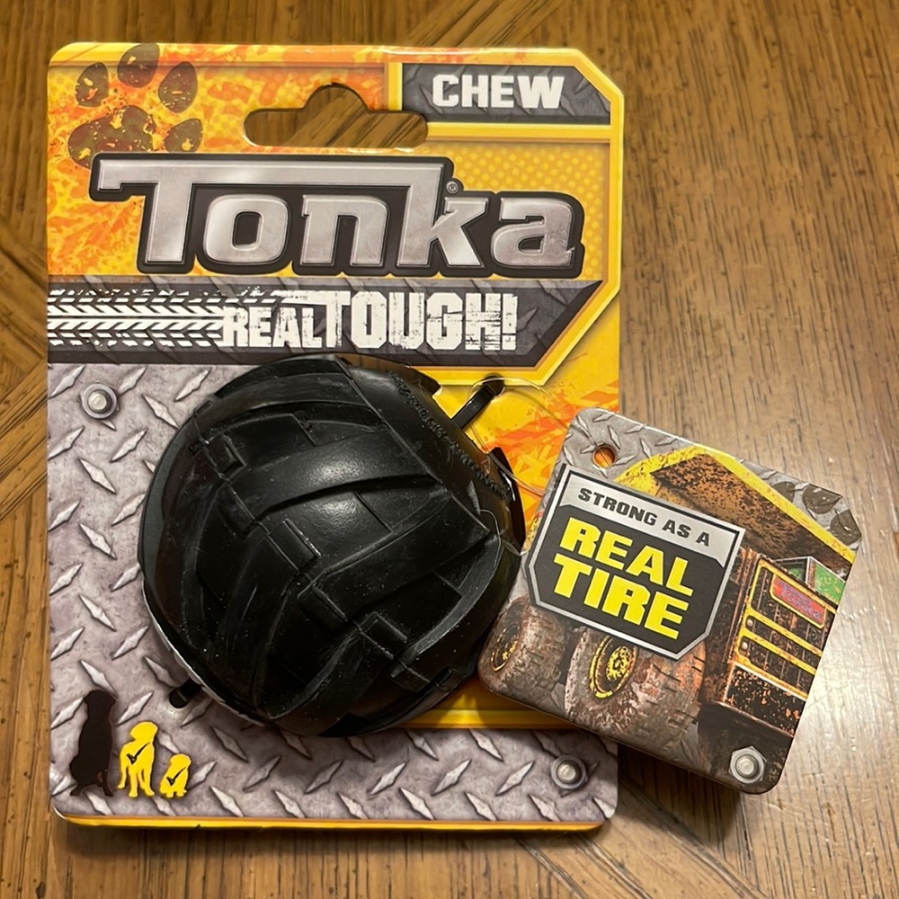 NIP Tonka Real Tough Ball Dog Toy